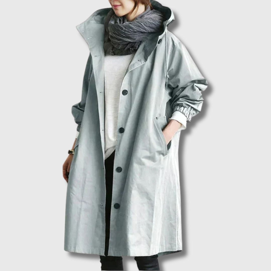 Freja - Trench coat för enkel elegans