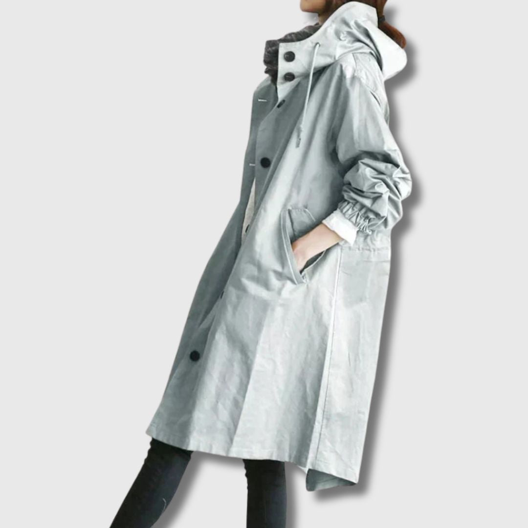 Freja - Trench coat för enkel elegans