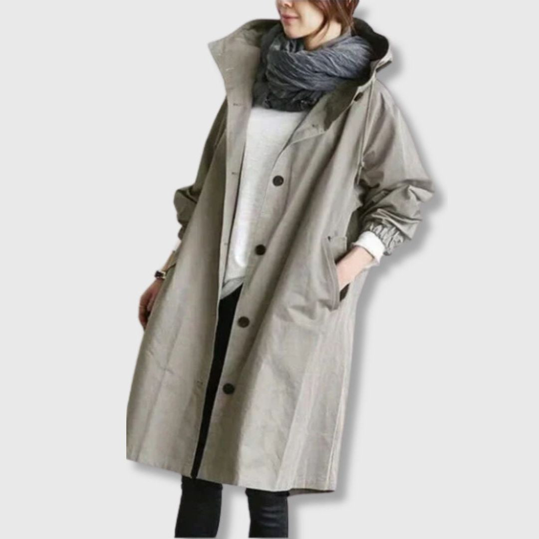Freja - Trench coat för enkel elegans