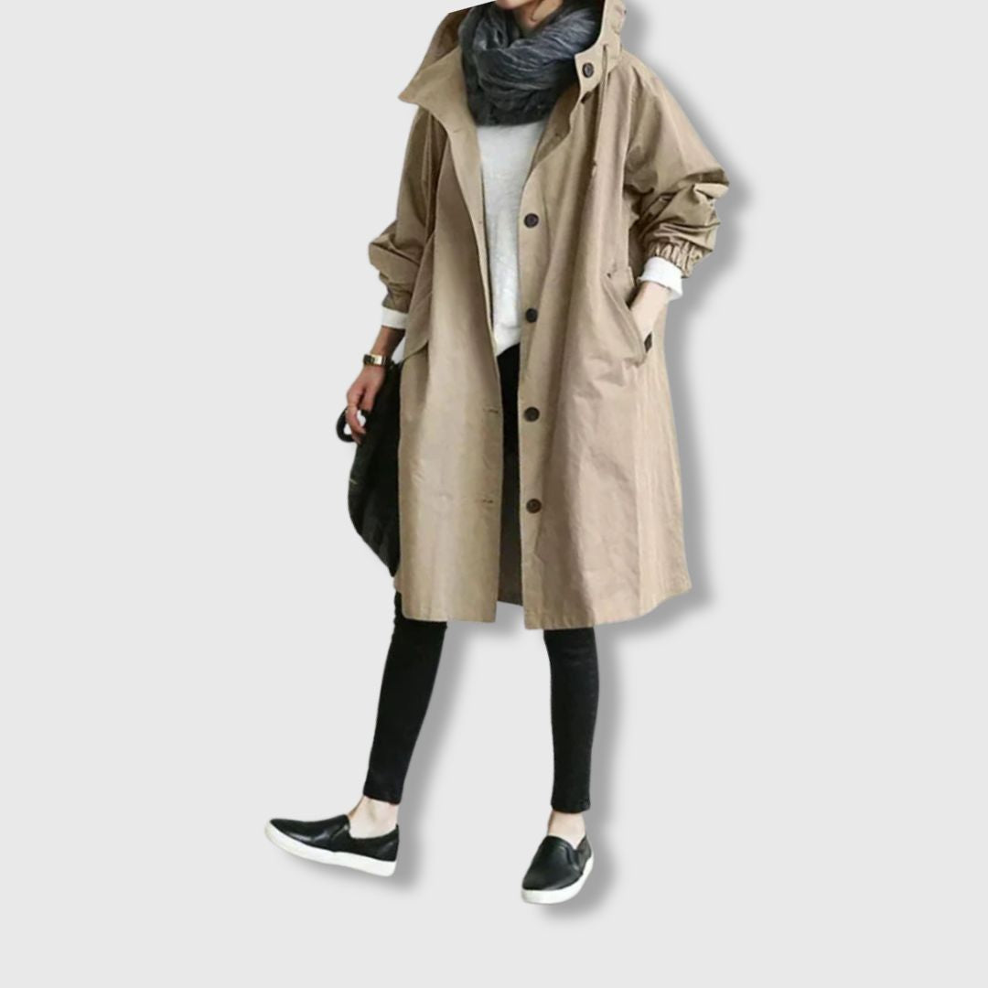 Freja - Trench coat för enkel elegans
