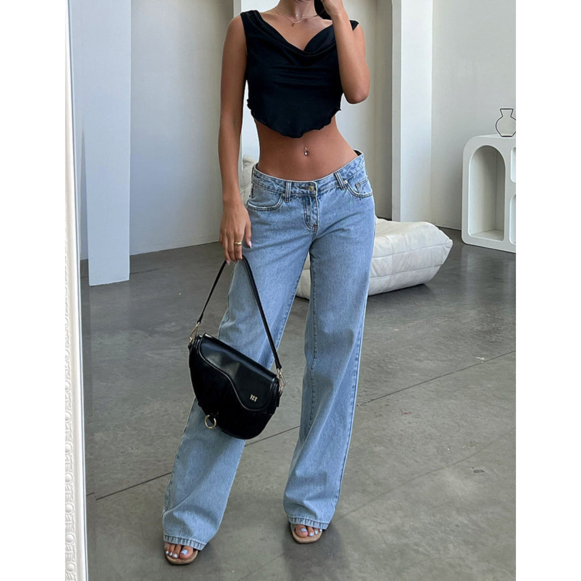 Stockholm Heritage | Lågmidjade Jeans