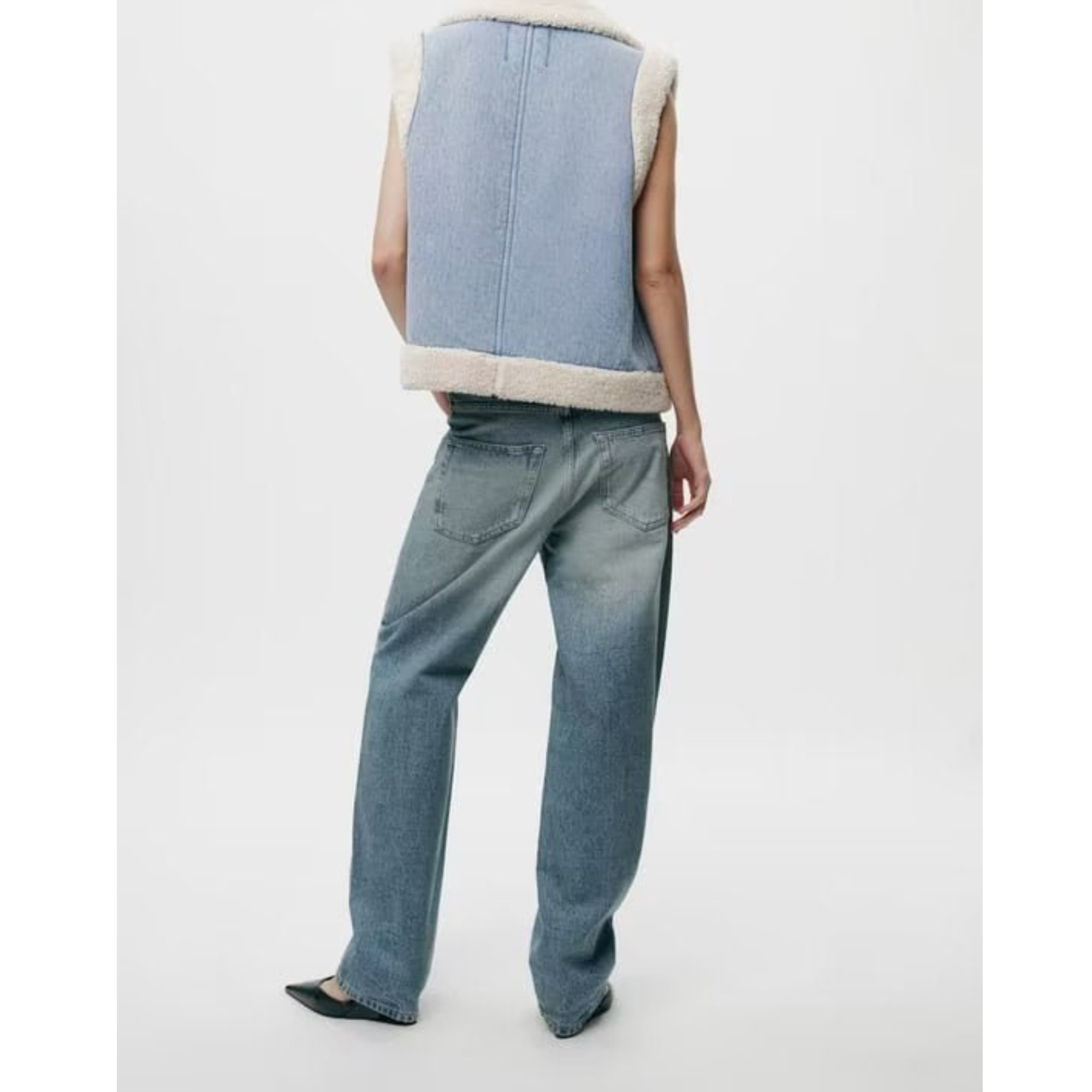 Stockholm Heritage | Denim- och fårskinnsjacka