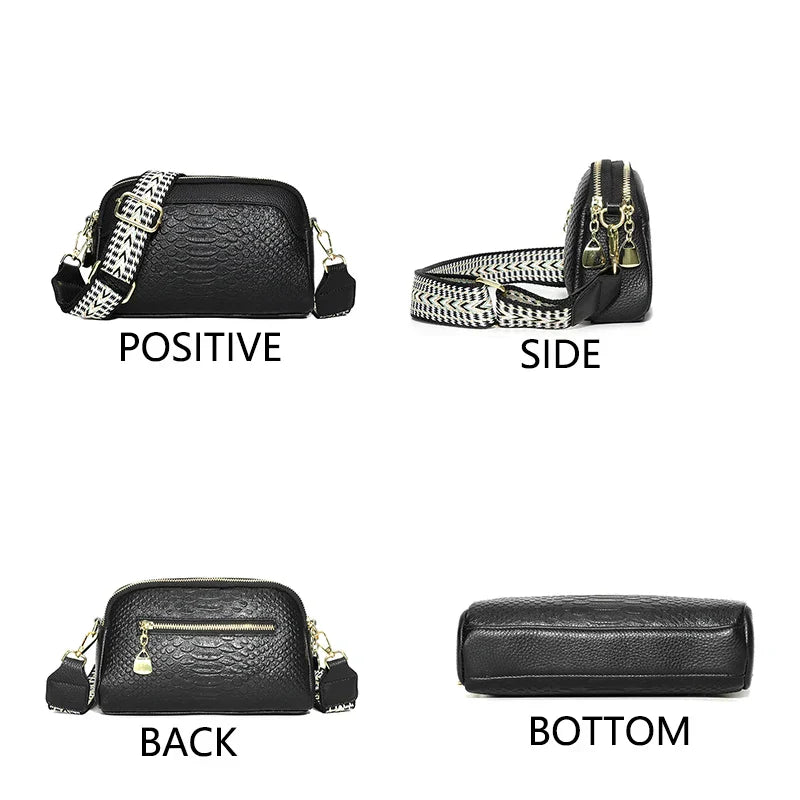 Amara | Raffinerad Läder Axelväska