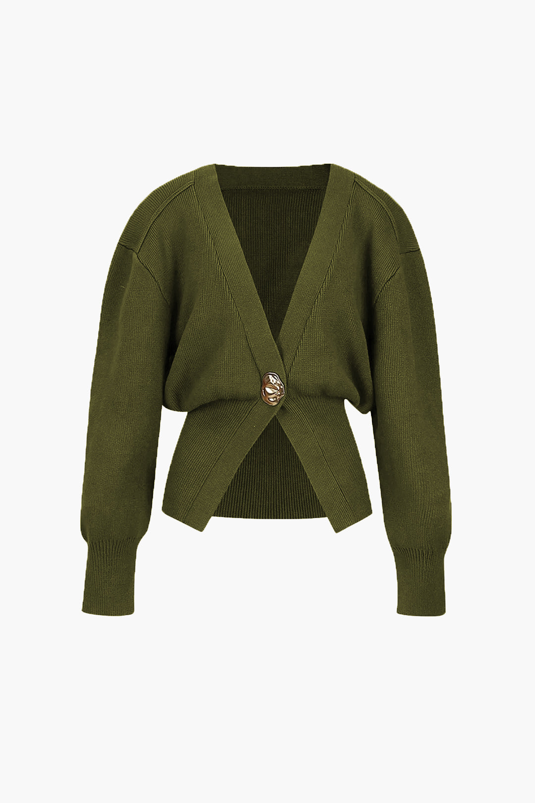Stockholm Heritage| Chique Cardigan Med Gyldna Knappar