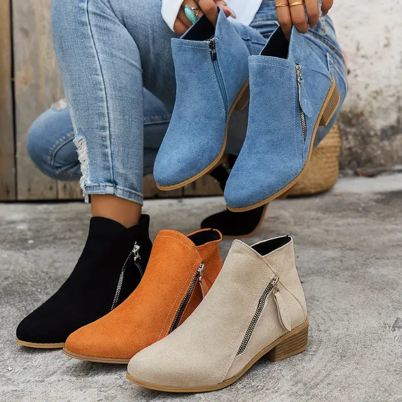 Stockholm Heritage | Trendiga SUEDE Stövlar