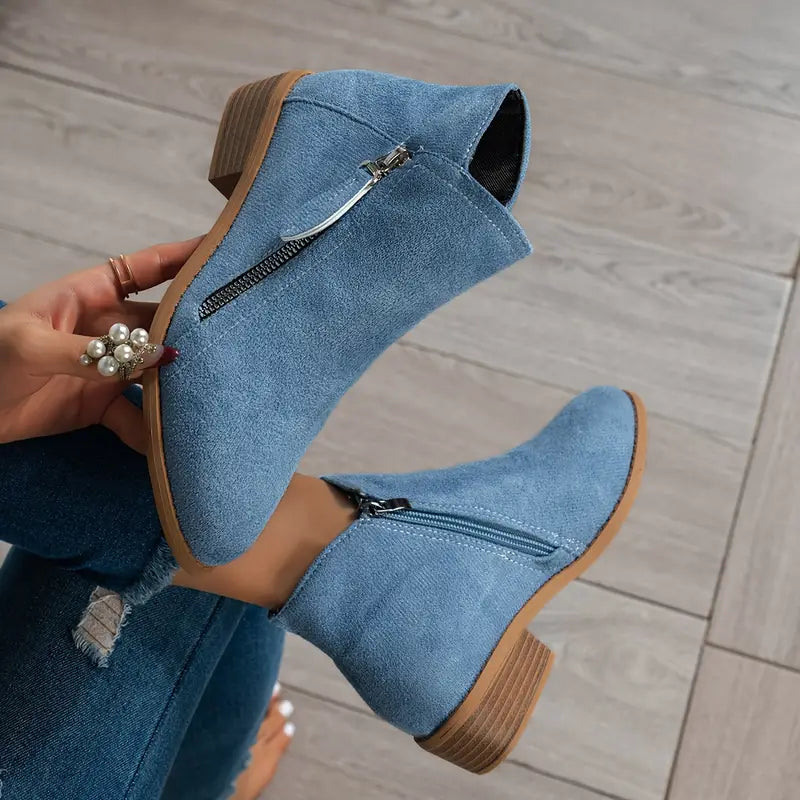Stockholm Heritage | Trendiga SUEDE Stövlar