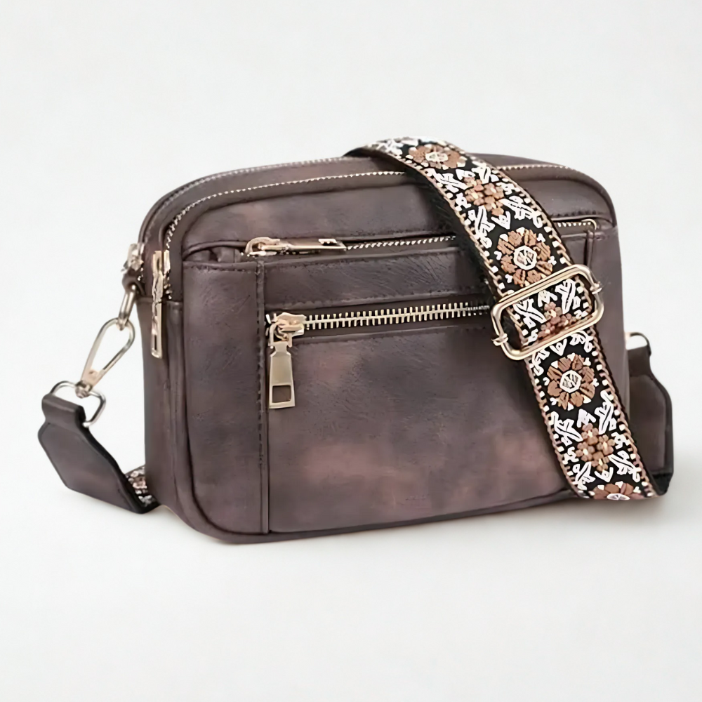 Edith | Raffinerad Läderaxelväska