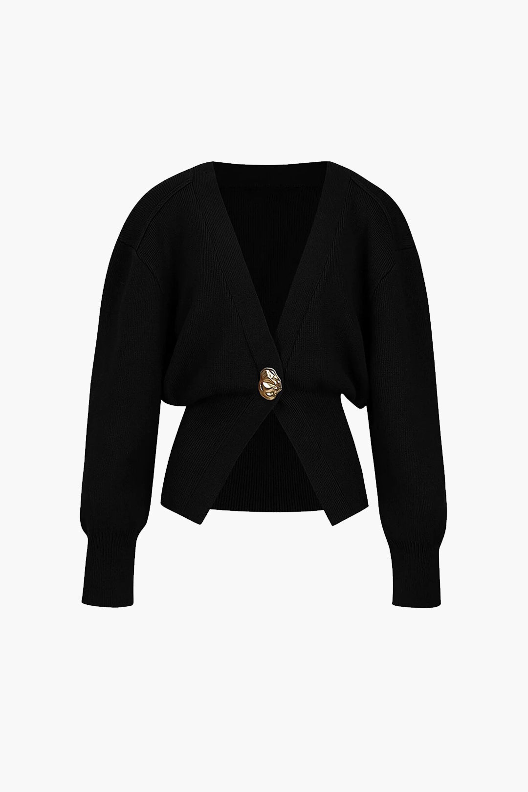 Stockholm Heritage| Chique Cardigan Med Gyldna Knappar